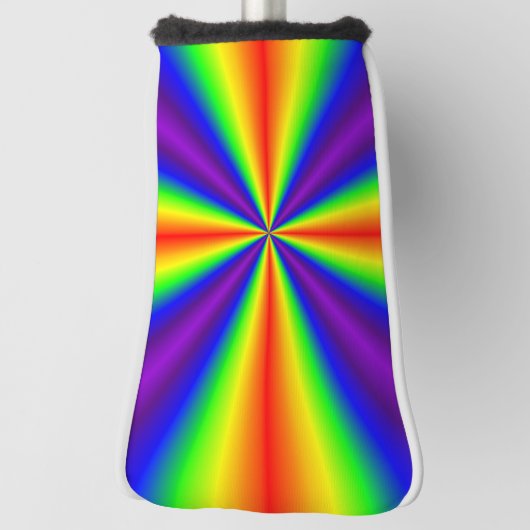 Rainbow Cross Golf Head Cover Golf Headcover (Rotieren 90)