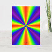 Rainbow Cross Karte (Rückseite)