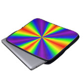 Rainbow Cross Laptopschutzhülle (Vorne Knopf)