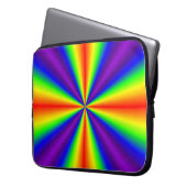 Rainbow Cross Laptopschutzhülle (Vorderseite Links)