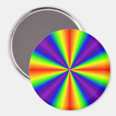 Rainbow Cross Magnet (Vorderseite/Rückseite)