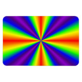 Rainbow Cross Magnet (Horizontal)