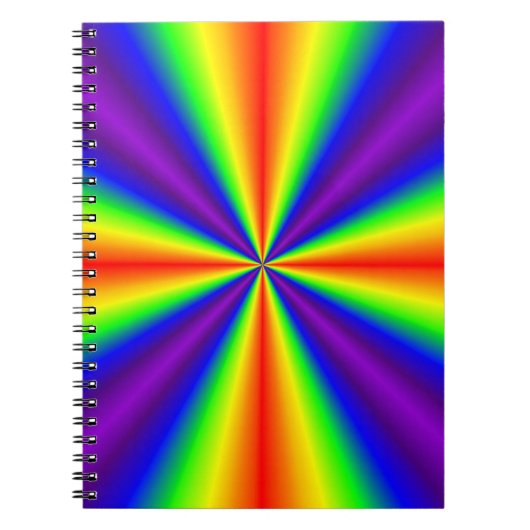 Rainbow Cross Notizblock (Vorderseite)
