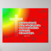 Rainbow Cross Poster (Vorne)