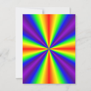 Rainbow Cross Postkarte