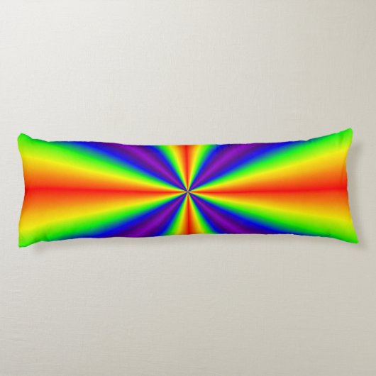 Rainbow Cross Seitenschläferkissen (Rückseite)