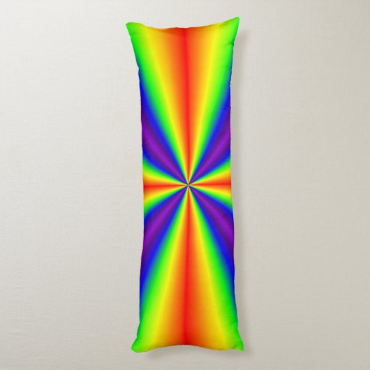 Rainbow Cross Seitenschläferkissen (Rückseite (Vertikal))