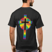 Rainbow Cross Shirt (Rückseite)