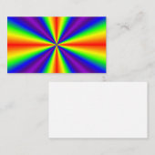 Rainbow Cross Visitenkarte (Vorne/Hinten)