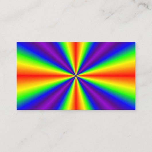 Rainbow Cross Visitenkarte (Vorderseite)