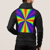 Rainbow Cross Zip-Up Hoodie (Rückseite)