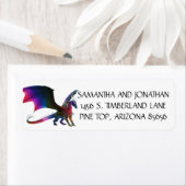 Rainbow Crystal Dragon Rücksendeadresse (Insitu)