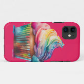 Rainbow Cupcake Case-Mate iPhone Hülle (Rückseite (Horizontal))