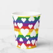 Rainbow Cups Pappbecher (Vorderseite)