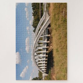 Rainbow Curve Bridge direkt vor Baxter Springs Puzzle