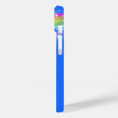 Rainbow custom fügen Sie Ihren Namen blauer Himmel Case-Mate iPhone Hülle (Rückseite / Links)