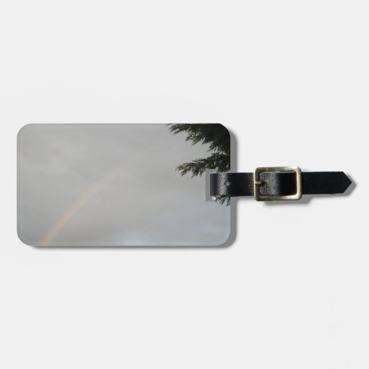 Rainbow Custom Luggage Tag Gepäckanhänger (Vorderseite horizontal)