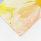 Rainbow Daisies Fleecedecke (Ecke)