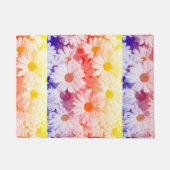Rainbow Daisies Fußmatte (Vorderseite)