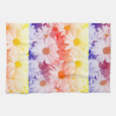 Rainbow Daisies Geschirrtuch (Horizontal)