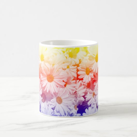 Rainbow Daisies Kaffeetasse (Mittel)