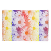 Rainbow Daisies Kissenbezug (Rückseite)
