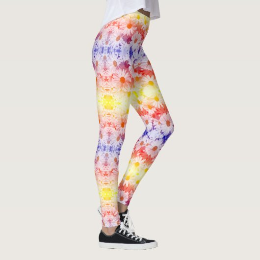 Rainbow Daisies Leggings (Rechts)
