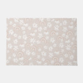 Rainbow Daisy Dream #3 #dreamy #wall #art Fußmatte (Vorderseite)