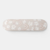 Rainbow Daisy Dream #3 #dreamy #wall #art Skateboard (Horizontal)