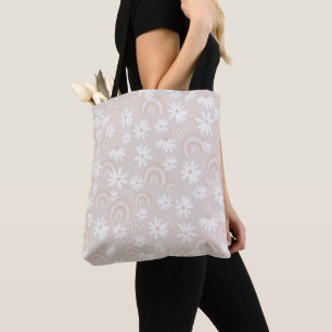 Rainbow Daisy Dream #3 #dreamy #wall #art Tasche