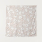 Rainbow Daisy Dream #3 #dreamy #wall #art Wandteppich (Vorderseite)