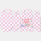 Rainbow Daisy Floral Car Birthday Geschenkschachtel (Ungeklappt)