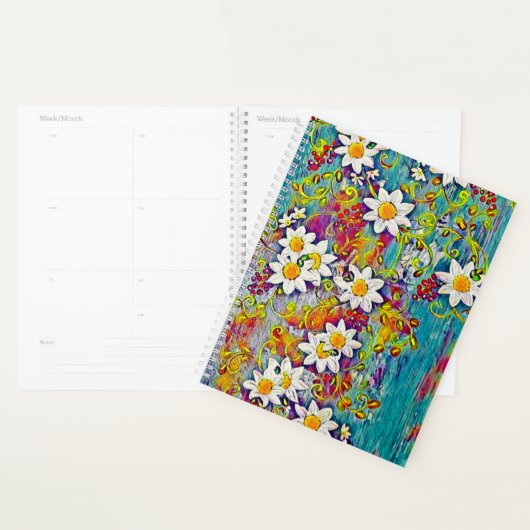 Rainbow Daisy Planner Planer (Anzeige)