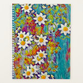 Rainbow Daisy Planner Planer (Vorderseite)