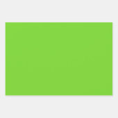 Rainbow Daisy Strip Design-Soft Aquamarin/Limon Geschenkpapier Set (Vorderseite 3)