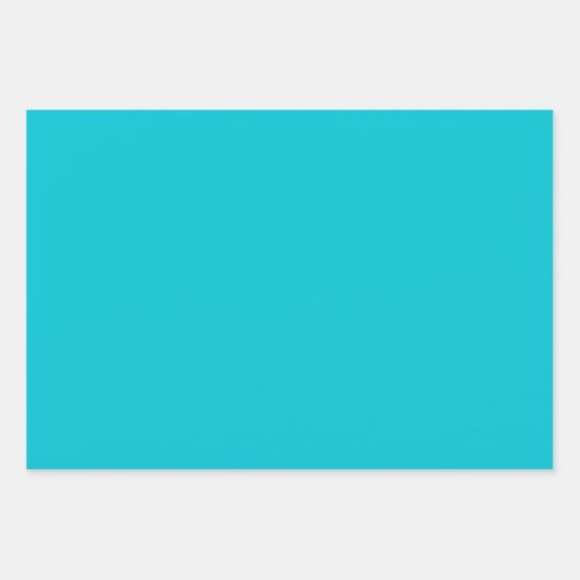 Rainbow Daisy Strip Design-Soft Aquamarin/Limon Geschenkpapier Set (Vorderseite 2)