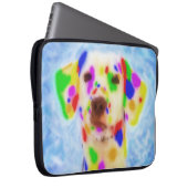 Rainbow Dalmatiner Laptopschutzhülle (Vorne Rechts)