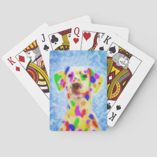 Rainbow Dalmatiner Spielkarten