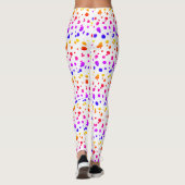 Rainbow-Dalmatiner-Spots Leggings (Rückseite)