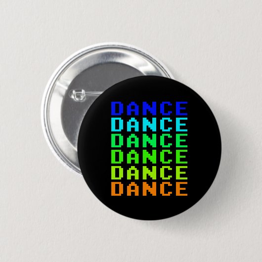 Rainbow Dance Button (Vorne & Hinten)