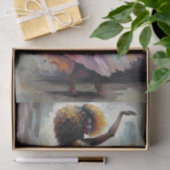 Rainbow Dance Joyful Spirit in Motion Decoupage Seidenpapier (Geschenk)