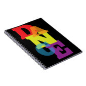 Rainbow Dance Notizblock (Rechte Seite)