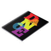 Rainbow Dance Notizblock (Linke Seite)