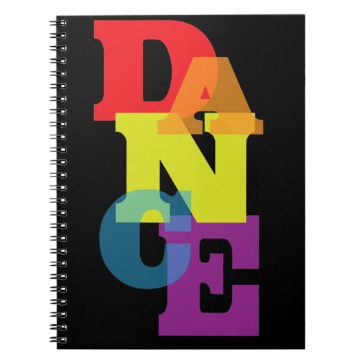 Rainbow Dance Notizblock (Vorderseite)