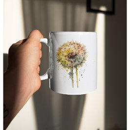 Rainbow Dandelion Kaffeetasse