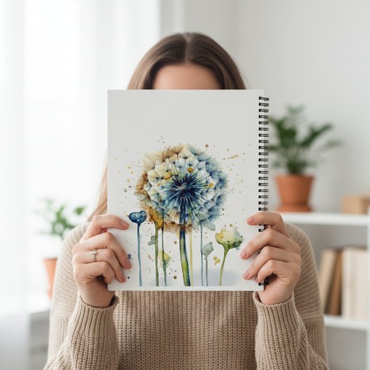 Rainbow Dandelion, kundenspezifisch Notizblock