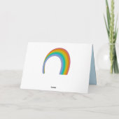 Rainbow Dankeschön Karten (Rückseite)