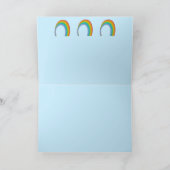 Rainbow Dankeschön Karten (Innenseite)