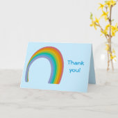 Rainbow Dankeschön Karten (Gelbe Blume)