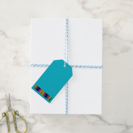 Rainbow Dankeschön-Tag Geschenkanhänger